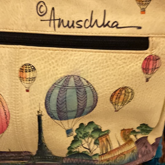 Anuschka hand painted leather Boho Purse - Picture 7 of 14